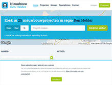 Tablet Screenshot of nieuwbouw-den-helder.nl
